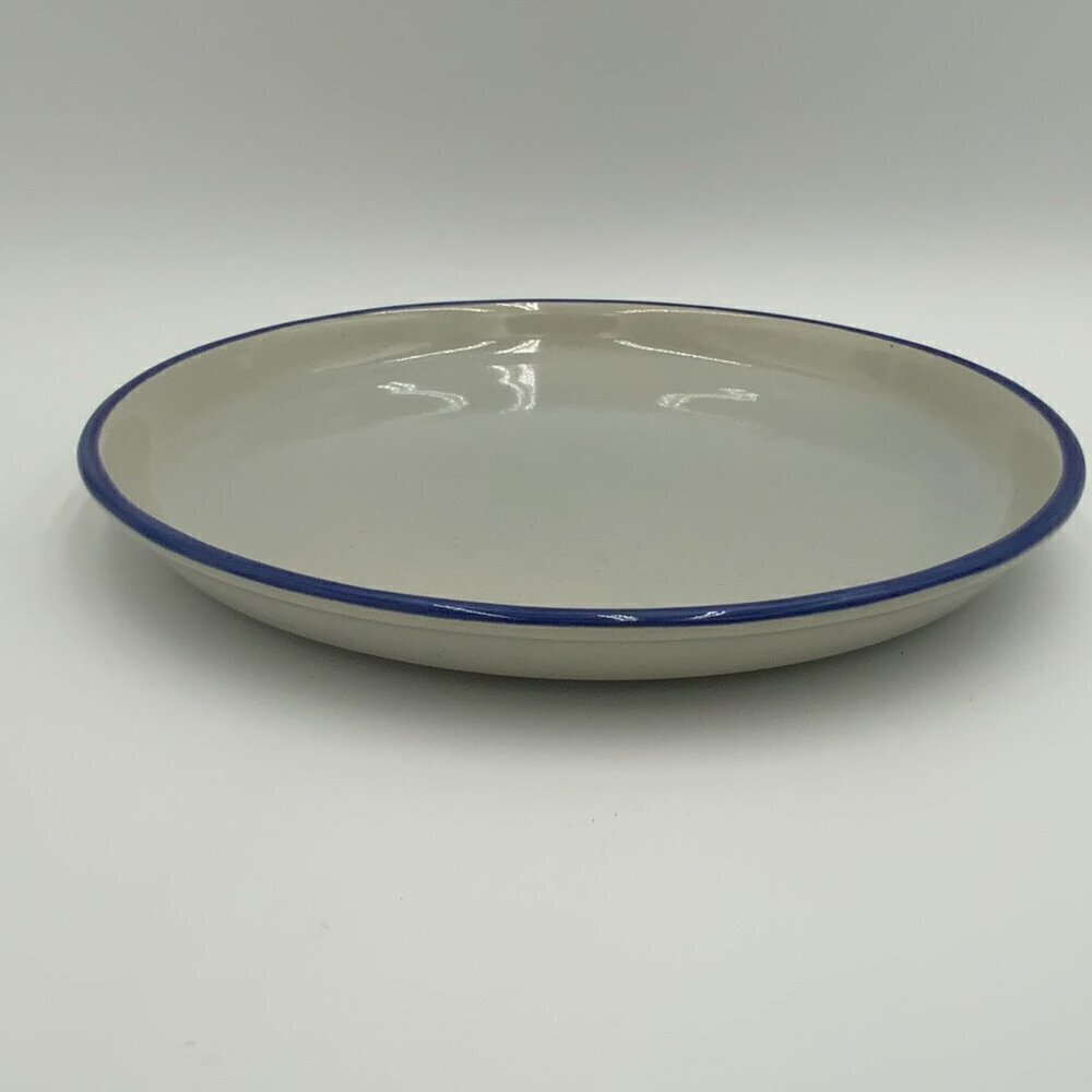 Franciscan Dinnerware Dutch Weave Blue Made in USA 32 Serving Platter - Picture 4 of 9